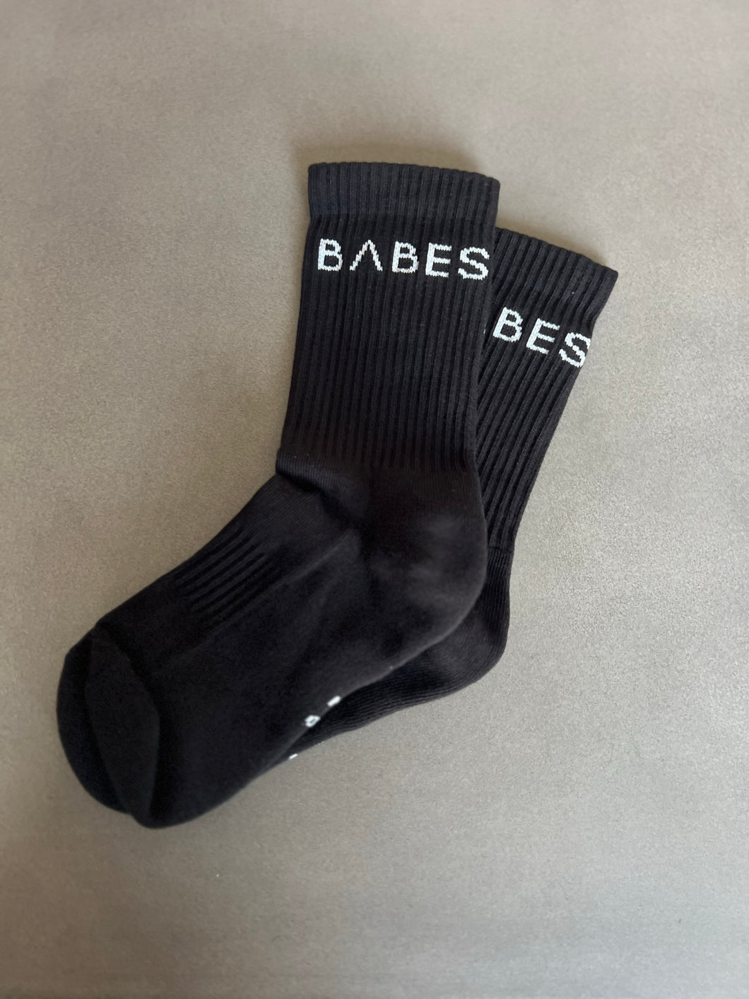 BABES crew socks