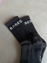 Load image into Gallery viewer, BABES crew socks
