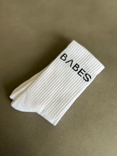 Load image into Gallery viewer, BABES crew socks
